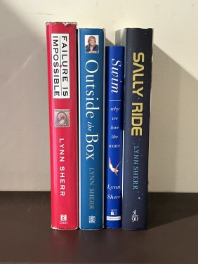 Lynn Sherr SIGNED First Editions