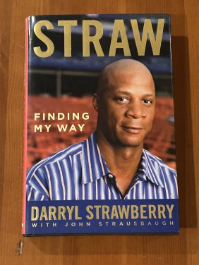Straw Finding My Way by Darryl Strawberry SIGNED First Edition