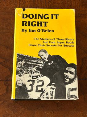 Doing It Right By Jim O'Brien SIGNED First Edition