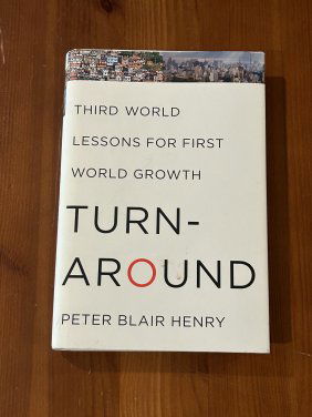 Turnaround By Peter Blair Henry SIGNED First Edition