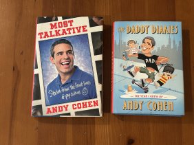 The Daddy Diaries By Andy Cohen SIGNED First Edition & Most Talkative SIGNED & Inscribed