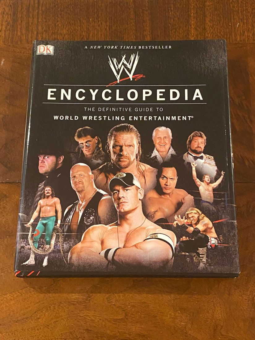 World Wrestling Entertainment Encyclopedia By Brian Shields & Kevin Sullivan SIGNED & Inscribed (1 of 20)