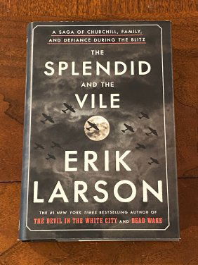 The Splendid And The Vile By Erik Larson SIGNED First Edition