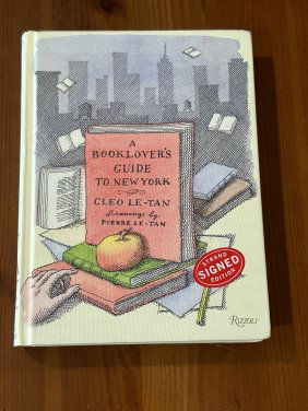 A Booklover's Guide To New York by Cleo Le-Tan SIGNED First Edition