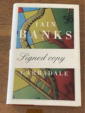 The Steep Approach To Garbadale By Iain Banks Rare SIGNED UK First Edition