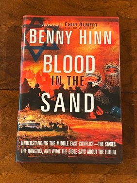 Blood In The Sand By Benny Hinn SIGNED First Edition