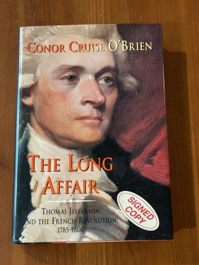 The Long Affair by Conor Cruise O'Brien SIGNED First Edition