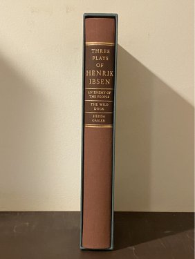 Three Plays Of Henrik Ibsen Illustrated Heritage Press 1965