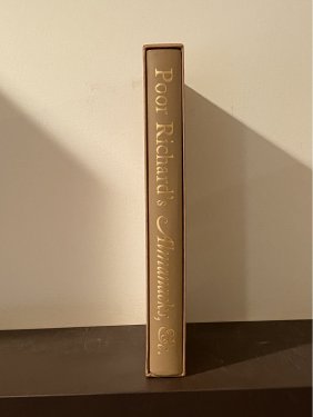 Poor Richard: The Almanacks By Richard Saunders Illustrated Heritage Press 1964