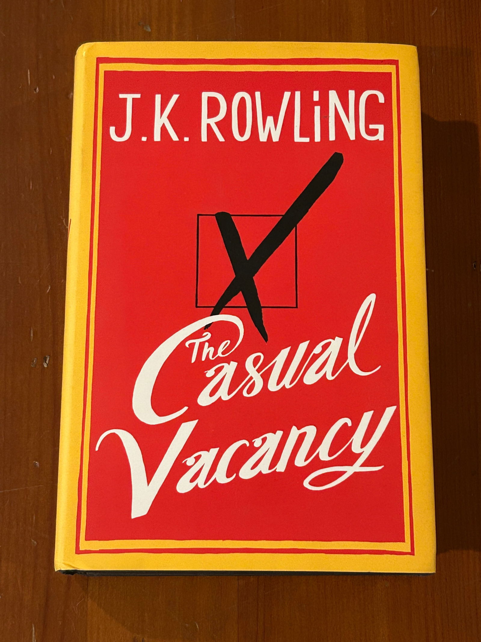 The Casual Vacancy by J. K. Rowling SIGNED First Edition With Hologram (1 of 8)