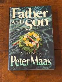 Father And Son By Peter Maas SIGNED & Inscribed First Edition
