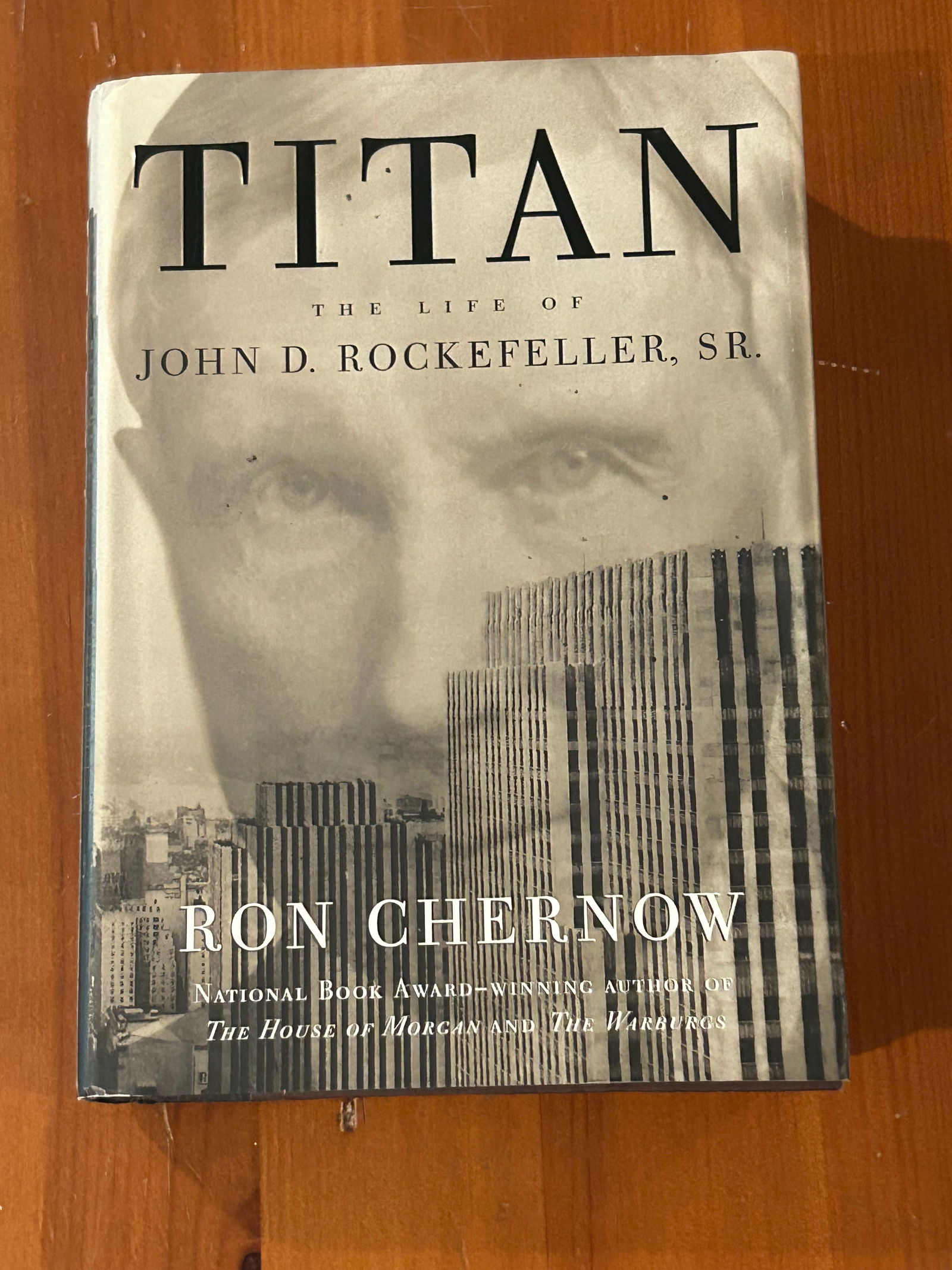 Titan The Life Of John D. Rockefeller, Sr. by Ron Chernow SIGNED Later Printing (1 of 6)