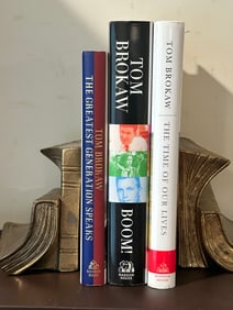 Tom Brokaw SIGNED First Editions