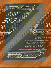 The Big Nine by Amy Webb SIGNED First Edition