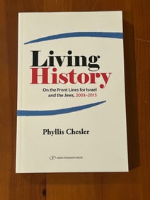 Living History by Phyllis Chesler SIGNED First Edition