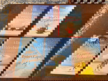 Elin Hilderbrand Six SIGNED First Editions