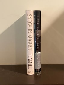 Tabloid City & Snow In August By Pete Hamill SIGNED & Inscribed Editions