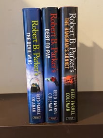 Robert B. Parker's Novels By Reed Farrel Coleman SIGNED & Inscribed First Editions