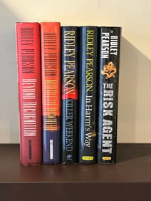 Ridley Pearson SIGNED First Editions