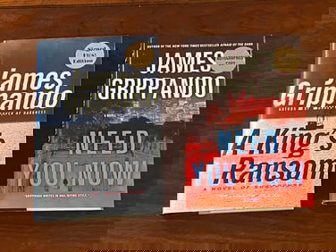 James Grippando SIGNED First Editions - A King's Ransom & Need You Now