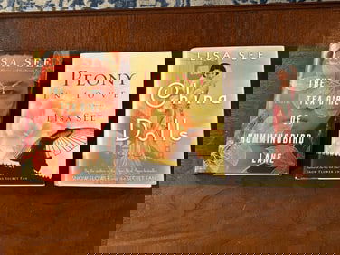 Peony In Love, The Tea Girl Of Hummingbird Lane & China Dolls By Lisa See SIGNED First Editions