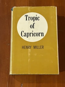 Tropic of Capricorn by Henry Miller First Edition First Printing