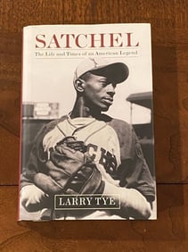 Satchel By Larry Tye SIGNED With Signature Of Josh Gibson's Great Grandson First Edition