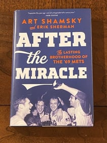 After The Miracle by Art Shamsky SIGNED & Inscribed First Edition