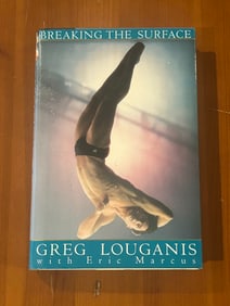 Breaking The Surface By Greg Louganis SIGNED & Inscribed Later Printing
