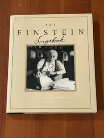 The Einstein Scrapbook by Ze'ev Rosenkranz SIGNED & Inscribed Second Printing
