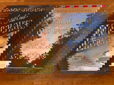 At The Water's Edge & Ape House By Sara Gruen SIGNED First Editions