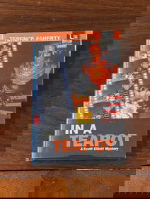 In A Teapot By Terence Faherty SIGNED First Edition