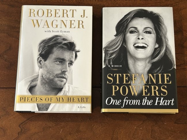 Robert J. Wagner & Stefanie Powers SIGNED & Inscribed First Editions (1 of 11)