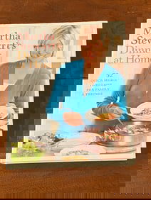 Martha Stewart's Dinner At Home By Martha Stewart SIGNED & Inscribed First Edition