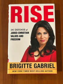 Rise by Brigitte Gabriel SIGNED First Edition