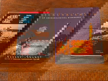 Ancient Israel & Jerusalem An Archaeological Biography By Hershel Shanks SIGNED & Inscribed