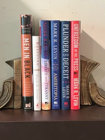 Mark R. Levin SIGNED First Editions  Including Men In Black