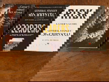 General Stanley McChrystal SIGNED Editions