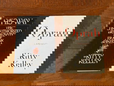 His Way The Unauthorized Biography Of Frank Sinatra & Oprah By Kitty Kelly SIGNED & Inscribed