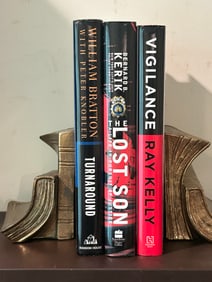 William Bratton, Bernard B. Derik & Ray Kelly SIGNED First Editions