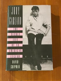 Judy Garland by David Shipman SIGNED First Edition