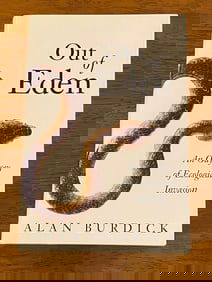 Out Of Eden By Alan Burdick SIGNED & Inscribed First Edition