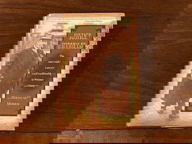 Justice Imperiled by Douglas G. Morris SIGNED & Inscribed First Edition