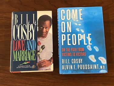 Bill Cosby SIGNED First Editions - Love And Marriage & Come On People