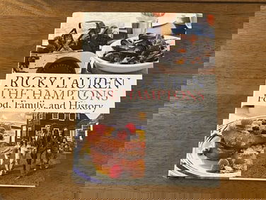 The Hamptons Food, Family, And History by Ricky Lauren SIGNED & Inscribed First Edition