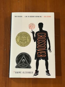 Crossover by Kwame Alexander SIGNED & Inscribed Later Printing