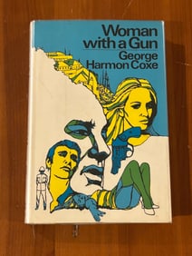 Woman With A Gun by George Harmon Coxe SIGNED First Edition
