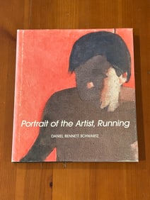 Portrait Of The Artist, Running by Daniel Bennett Schwartz SIGNED & Inscribed First Edition