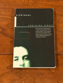 Nightwork Stories By Christine Schutt SIGNED First Paperback Edition