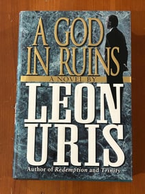 A God In Ruins By Leon Uris SIGNED & Inscribed First Edition